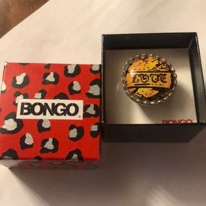 Vintage Bongo “Love” Ring
